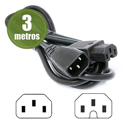 Cabo de Força C14 para C15