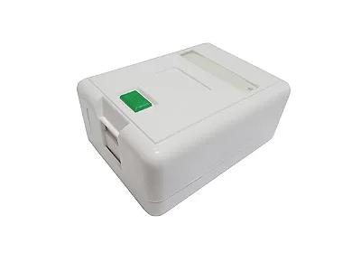 Caixa Sobrepor com 01 Porta RJ 45