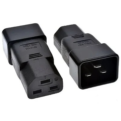 Adaptador C20 MACHO para C21 FÊMEA de 20A
