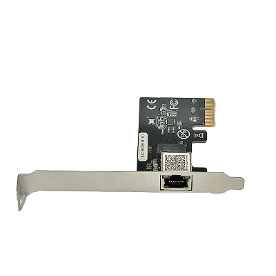Placa de rede PCIe 1 porta GigaLan (RJ45) – Full 120mm + Slim 80mm