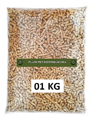 Granulado Higiênico de Madeira para Aves, Gatos, Répteis e Roedores - PLURI-PE