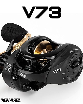 Carretel Carretilha Albatroz Fishing V73 Direito