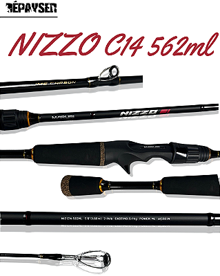 Vara De Pesca Para Carretilha Maruri Nizzo 7-14lbs 1,68m 2 partes