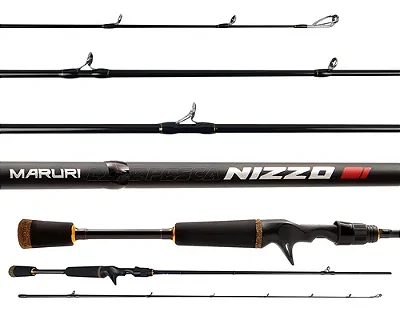 Vara De Pesca Para Carretilha Maruri Nizzo 7-14lbs 1,68m 2 partes