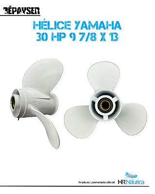 Hélice para Motor de Popa Yamaha 30 HP - 9 7/8 X 13 Original