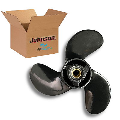 Hélice Motor De Popa Johnson 15 Hp 9 1/2 X 10 - HR Náutica
