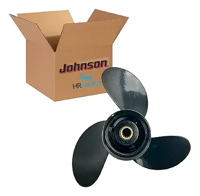 Hélice P/ Motor Popa Johnson 15 Hp 9 1/2 X 10 - Força