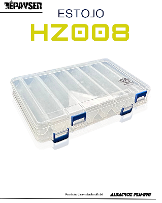 Estojo Isca Artificial Hz008 Bilateral 14 Divisórias albatroz fishing