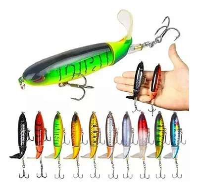 Isca Artificial Whopper Popper Plopper C/ Helice Sortidas