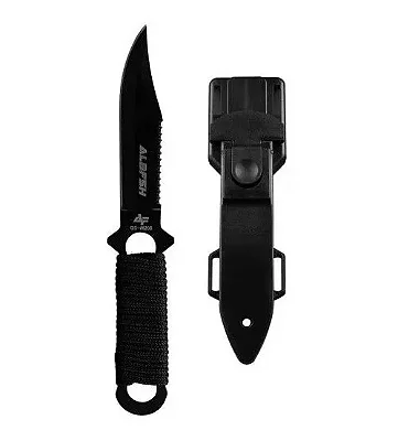 Faca De Mergulho E Pesca Aço Inox Completa - Albatroz Qsm20b