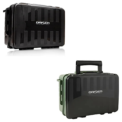Maleta de Pesca Daisen DS408 Preta e Verde Resistente
