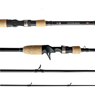 Vara de Pesca INVOKADA CAST 5’8” 4-8lb Carbono IM8 - Interiça