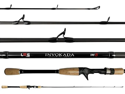 Vara Em Carbono Im8 Lumis Invokada (1,74m) 8lbs - Inteiriça