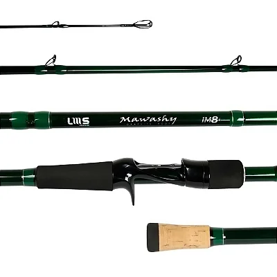 Vara de Pesca para Carretilha Mawashy 1,74m 10-25lb Inteiriça - Lumis