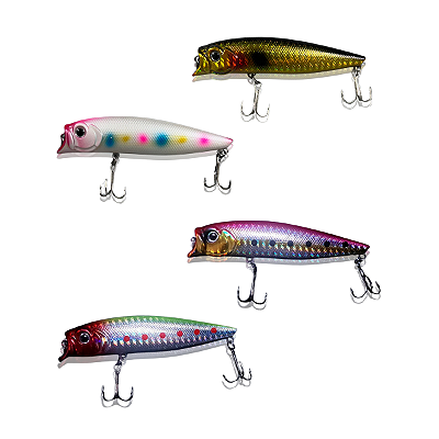 Kit 5 Isca Brava Importada Anti Enrosco Traíra Tucunaré Dépayser