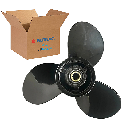 Hélice Motor de Popa Suzuki 15hp 9 1/4 X 10 - Hr Náutica