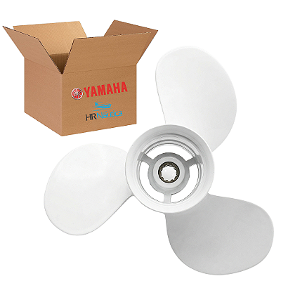 Hélice Motor De Popa Yamaha 55hp 11 1/8 X 12 - HR Náutica