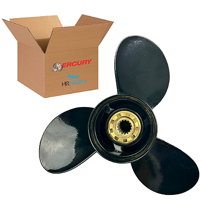 Hélice Motor de Popa Mercury 125hp 13 X 19 - HR Náutica