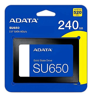 Ssd Adata Su650 240Gb Asu650Ss-240Gt-R