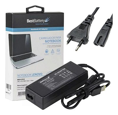 Fonte Para Notebook Lenovo ThinkPad Yoga 20v 3.25A 90W USB