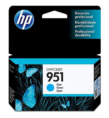 HP CN050AB 951 CARTUCHO DE TINTA CIANO 951 (8,5 ml)