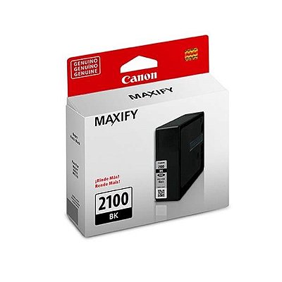 Cartucho De Tinta Pgi-2100 Bk (29,1 Ml) Preto Canon