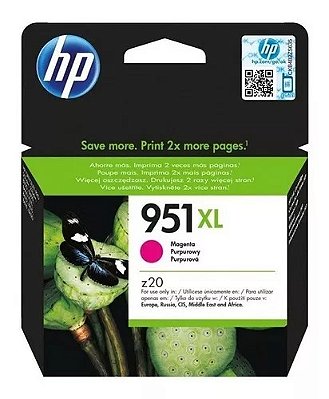 Hp Cn047ab 951 Xl Cartucho de Tinta Magenta (17 Ml)