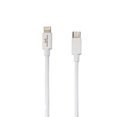 Cabo Usb C Para Iphone Lightning Ca-155ci 1m 30w Branco Maketech