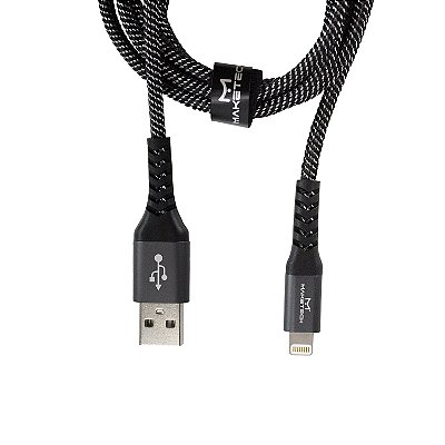 Cabo de celular Ca-407Mfi Homologado Grafite Maketech Light