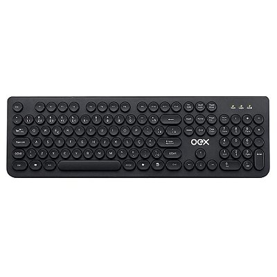 Teclado com Fio Pop TC 400 OEX - Preto