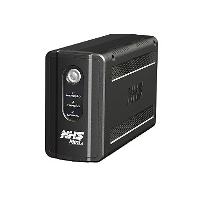 Nobreak NHS Mini 4 800VA Mono 120 / s. 120V Bat 1x7Ah / 12V 6 tomadas abs