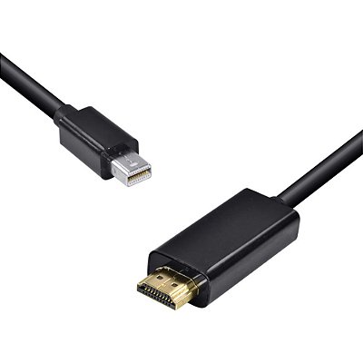 CABO MINI DISPLAYPORT X HDMI 2 METROS - HMDP-2 VINIK