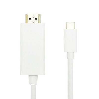 Cabo Usb C para Hdmi 4k 1.8m Macbook Samsung s20 S22 s23