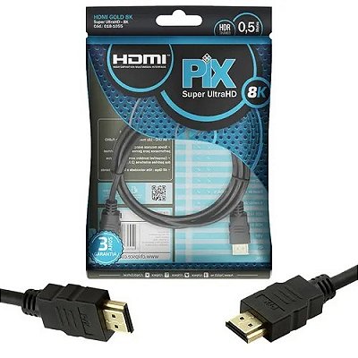 CABO HDMI GOLD 2.1 - 8K HDR 19P 50CM 018-1055