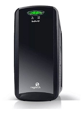 NoBreak Ragtech 600va Entrada 127v/220v Saída 115v Preto