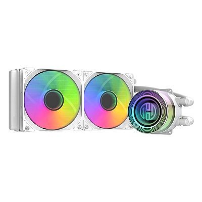 Water Cooler 240mm Hoopson Cl-230 Rgb Amd/intel Branco - Cl-230b