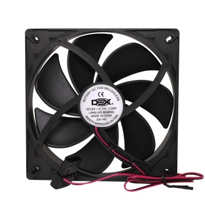 Cooler Fan 140mm 14cm Preto Dx-14c Dex