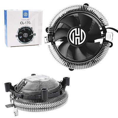 Cooler Para Processador Universal Preto Hoopson Intel E Amd