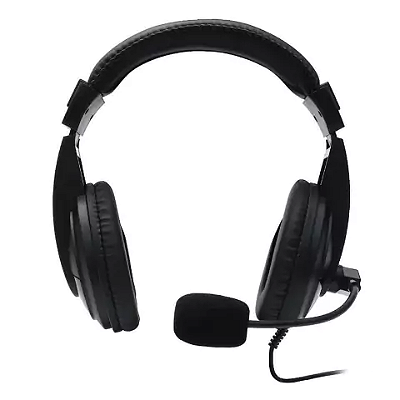 Fone de Ouvido C3tech c Microfone Usb Voicer Comfort Ph320bk