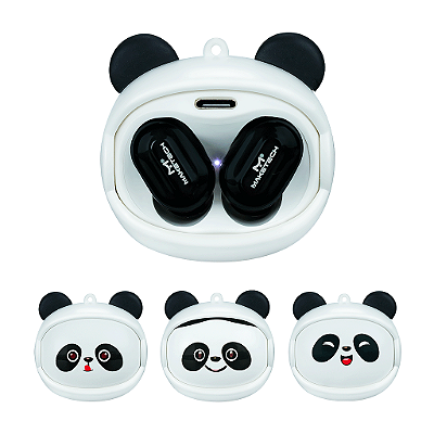 FONE DE OUVIDO BLUETOOTH PANDA EB-730P PRETO MAKETECH