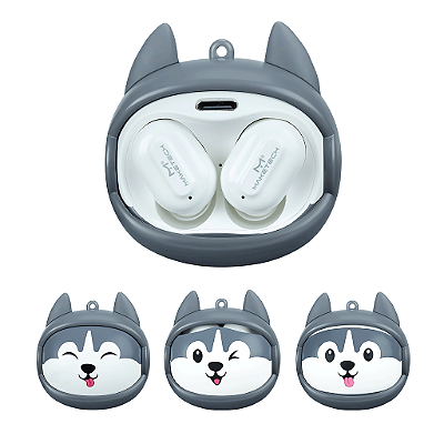 Fone De Ouvido Bluetooth Husky Eb-730 H Branco Maketech