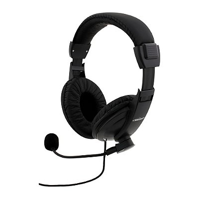 Fone De Ouvido Com Microfone Headset C/vol Ajust Bright