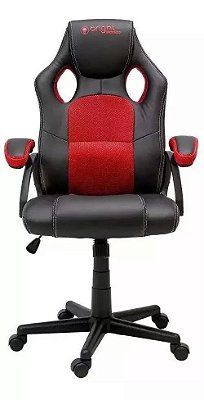 Cadeira Gamer Bright Ergonômica Reclinável vermelha 120kg