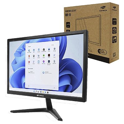 Monitor 19" Office WXGA Hdmi Vga 5Ms 60Hz Vesa Mr-19 C3Tech