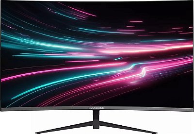 Monitor Gamer Curvo Bluecase 27 Nyx 100hz Full Hd 1080p Preto