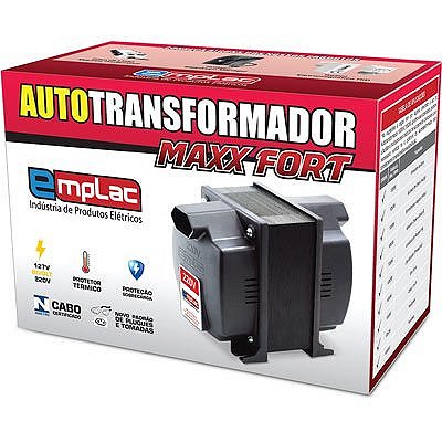 Autotransformador 1500Va Bivolt Tomada 10A 2P+T F30058 Emplac
