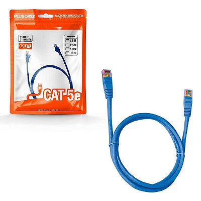 Patch Cord Cat.5E 1,5M Azul Cat5E15Bl Plus Cable