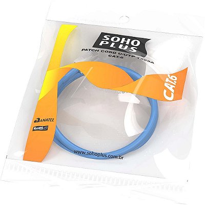 Patch Cord Cat.6 0,5M Azul Soho Plus 35123003 Furukawa