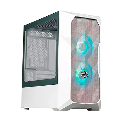 Gabinete Gamer Micro Atx/ Mini Itx Sem Fonte Td300 Mesh Branco Cooler Master