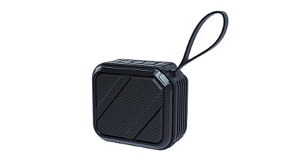Caixa de Som Portátil Bluetooth Bright Preto - C02 - Preto